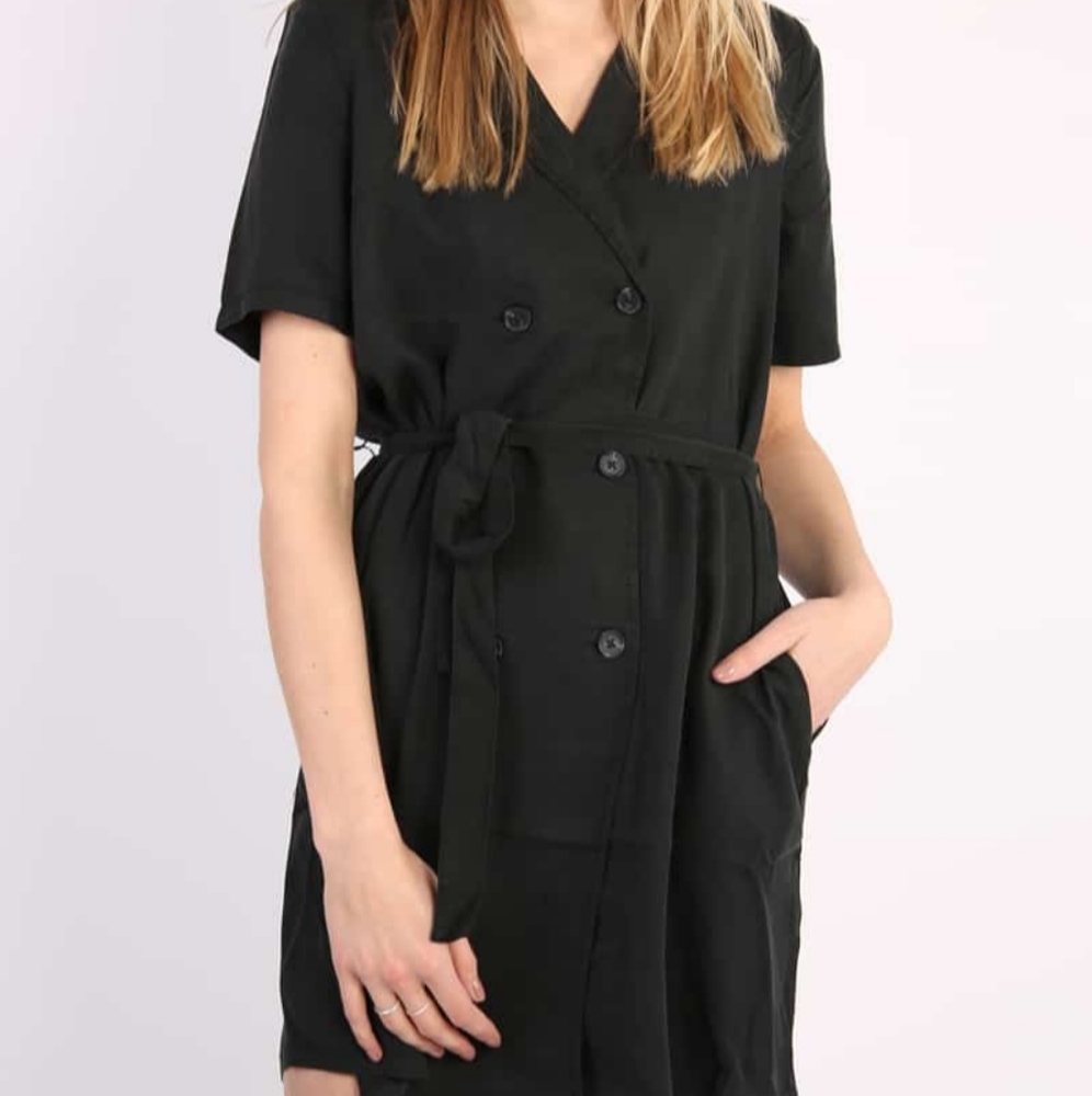 ICHI Black Beesto Dress size 8 US/10 UK/38 EU